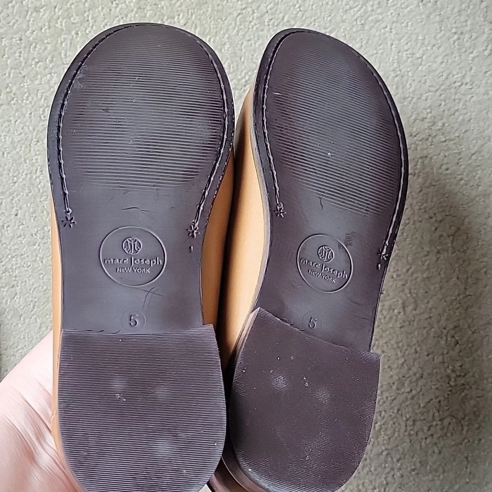 NEW! MARC JOSEPH Leather Loafers Made in Brazil Big Boys 5.